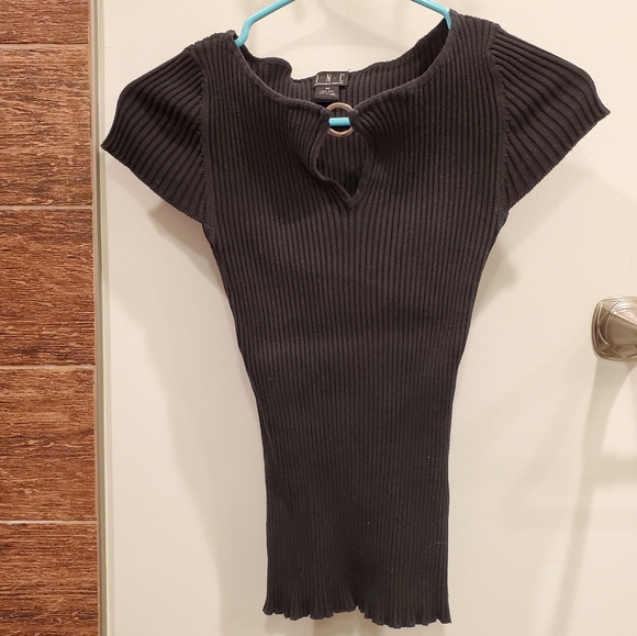 INC Ribbed Top - Picture 2 of 3